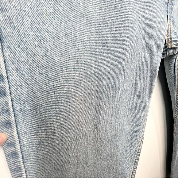 Vtg Levi’s 505 Regular Fit Straight Leg Orange Tab Tagged 34x30 Light Wash 32x30 - Picture 6 of 11